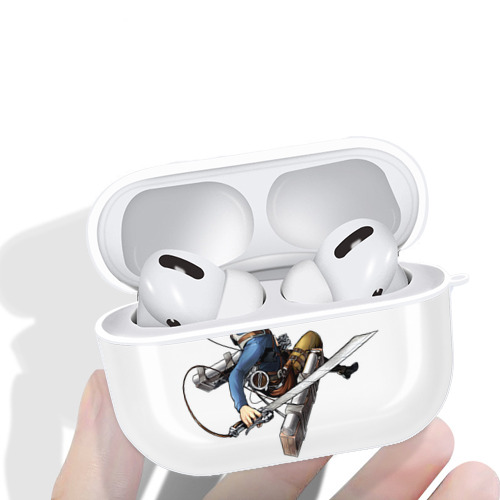進撃の巨人 アルミン·アルレルト Attack on Titan Armin Arlert 【AirPods Pro用】ハードシェル保護ケース 耐衝撃・防指紋・カラビナ付き商品仕様
