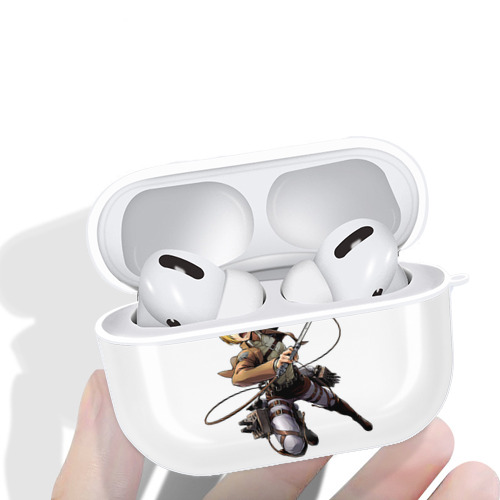 進撃の巨人 アルミン·アルレルト Attack on Titan Armin Arlert 【AirPods Pro用】ハードシェル保護ケース 耐衝撃・防指紋・カラビナ付き商品仕様