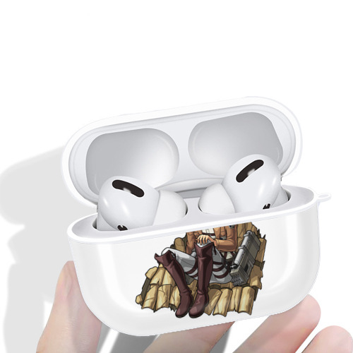 進撃の巨人 アルミン·アルレルト Attack on Titan Armin Arlert 【AirPods Pro用】ハードシェル保護ケース 耐衝撃・防指紋・カラビナ付き商品仕様