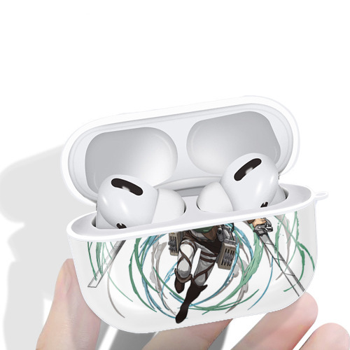 進撃の巨人 アルミン·アルレルト Attack on Titan Armin Arlert 【AirPods Pro用】ハードシェル保護ケース 耐衝撃・防指紋・カラビナ付き商品仕様