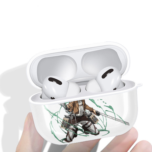 進撃の巨人 アルミン·アルレルト Attack on Titan Armin Arlert 【AirPods Pro用】ハードシェル保護ケース 耐衝撃・防指紋・カラビナ付き商品仕様