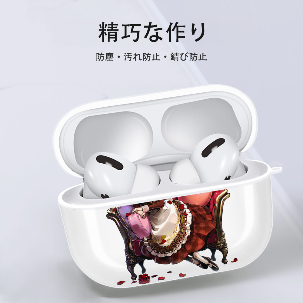 進撃の巨人 アニ・レオンハート Attack on Titan Annie Leonhart 【AirPods Pro用】ハードシェル保護ケース 耐衝撃・防指紋・カラビナ付き商品仕様