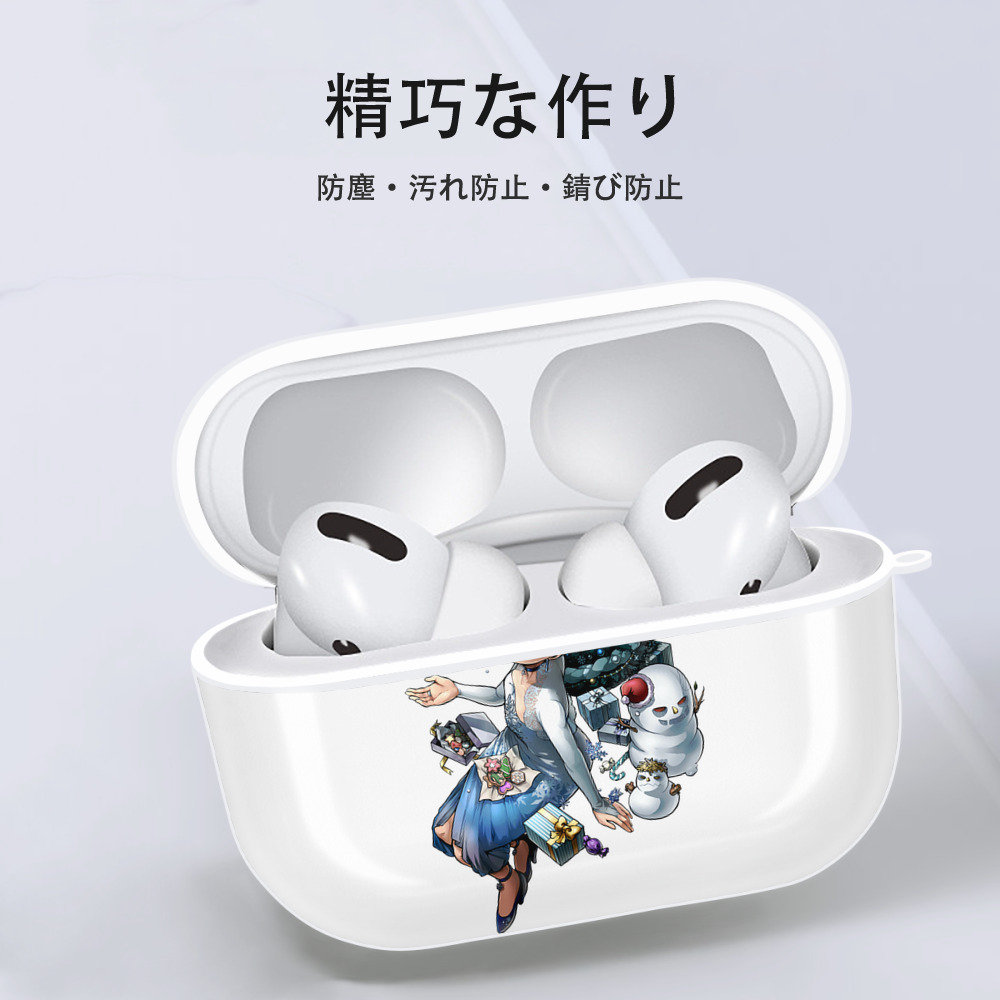 進撃の巨人 アニ・レオンハート Attack on Titan Annie Leonhart 【AirPods Pro用】ハードシェル保護ケース 耐衝撃・防指紋・カラビナ付き商品仕様