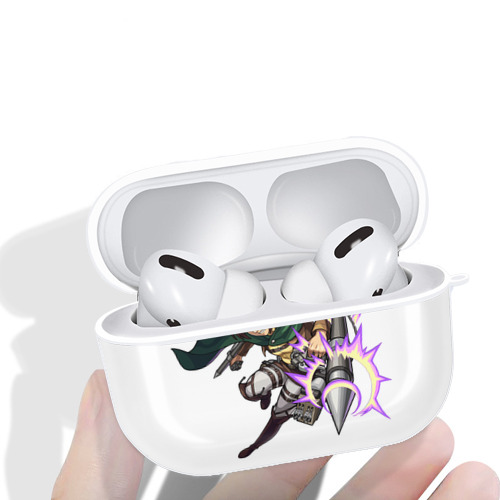 進撃の巨人 ハンジ·ゾエ Attack on Titan Hanji Zoe 【AirPods Pro用】ハードシェル保護ケース 耐衝撃・防指紋・カラビナ付き商品仕様