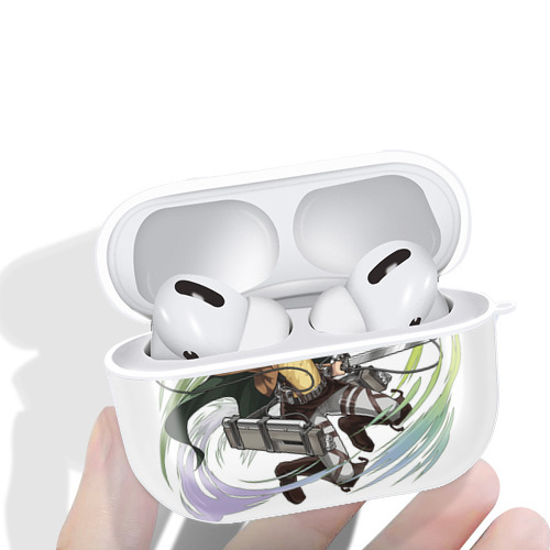 進撃の巨人 ハンジ·ゾエ Attack on Titan Hanji Zoe 【AirPods Pro用】ハードシェル保護ケース 耐衝撃・防指紋・カラビナ付き商品仕様