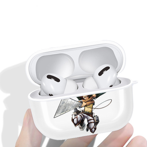 進撃の巨人 ハンジ·ゾエ Attack on Titan Hanji Zoe 【AirPods Pro用】ハードシェル保護ケース 耐衝撃・防指紋・カラビナ付き商品仕様