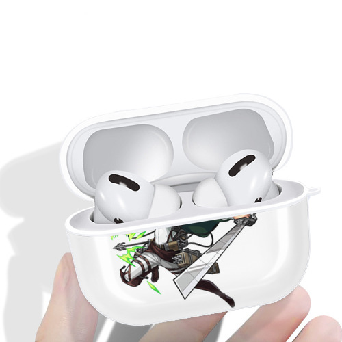 進撃の巨人 クリスタ·レンズ Attack on Titan Christa Lenz 【AirPods Pro用】ハードシェル保護ケース 耐衝撃・防指紋・カラビナ付き商品仕様