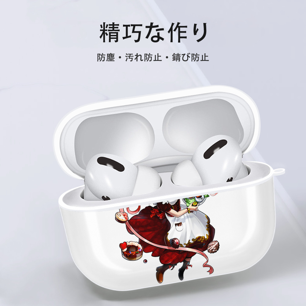 進撃の巨人 クリスタ·レンズ Attack on Titan Christa Lenz 【AirPods Pro用】ハードシェル保護ケース 耐衝撃・防指紋・カラビナ付き商品仕様