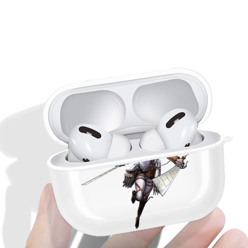進撃の巨人 クリスタ·レンズ Attack on Titan Christa Lenz 【AirPods Pro用】ハードシェル保護ケース 耐衝撃・防指紋・カラビナ付き商品仕様