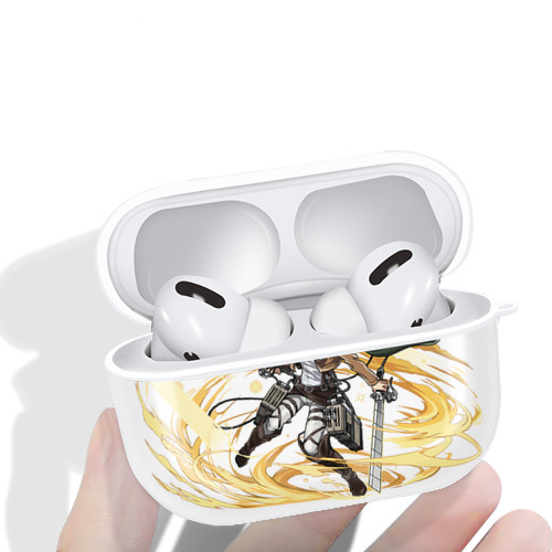 進撃の巨人 クリスタ·レンズ Attack on Titan Christa Lenz 【AirPods Pro用】ハードシェル保護ケース 耐衝撃・防指紋・カラビナ付き商品仕様