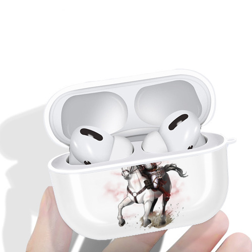 進撃の巨人 エルヴィン・スミス Attack on Titan Erwin Smith 【AirPods Pro用】ハードシェル保護ケース 耐衝撃・防指紋・カラビナ付き商品仕様
