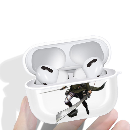 進撃の巨人 エルヴィン・スミス Attack on Titan Erwin Smith 【AirPods Pro用】ハードシェル保護ケース 耐衝撃・防指紋・カラビナ付き商品仕様