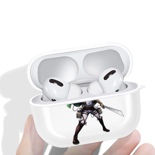 進撃の巨人 エルヴィン・スミス Attack on Titan Erwin Smith 【AirPods Pro用】ハードシェル保護ケース 耐衝撃・防指紋・カラビナ付き商品仕様