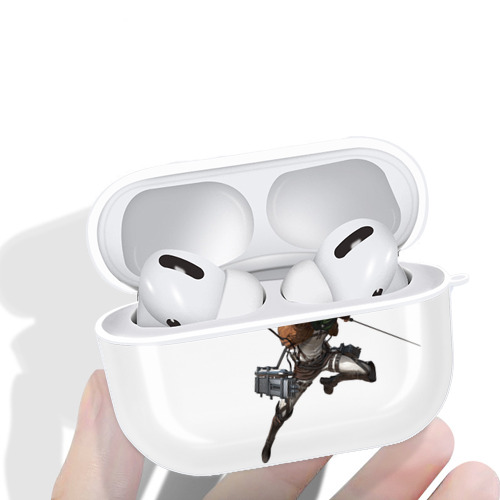 進撃の巨人 エルヴィン・スミス Attack on Titan Erwin Smith 【AirPods Pro用】ハードシェル保護ケース 耐衝撃・防指紋・カラビナ付き商品仕様