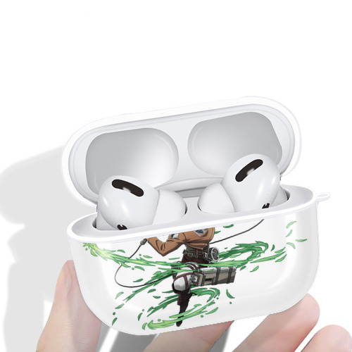 進撃の巨人 ライナー・ブラウン Attack on Titan Reiner Braun 【AirPods Pro用】ハードシェル保護ケース 耐衝撃・防指紋・カラビナ付き商品仕様