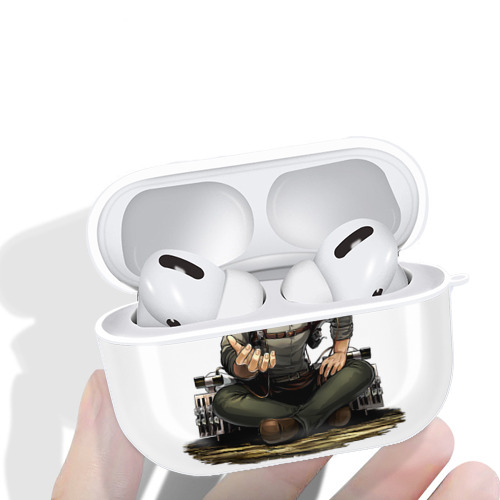 進撃の巨人 ライナー・ブラウン Attack on Titan Reiner Braun 【AirPods Pro用】ハードシェル保護ケース 耐衝撃・防指紋・カラビナ付き商品仕様