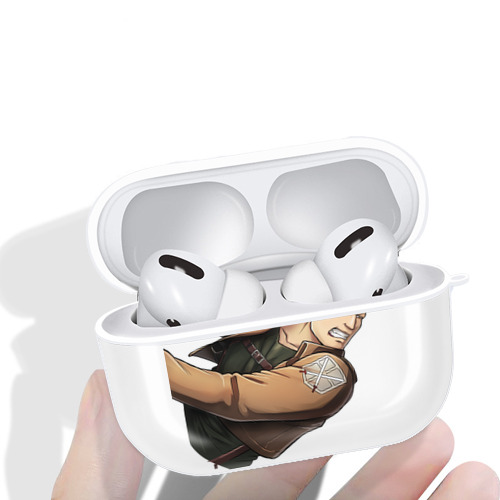 進撃の巨人 ライナー・ブラウン Attack on Titan Reiner Braun 【AirPods Pro用】ハードシェル保護ケース 耐衝撃・防指紋・カラビナ付き商品仕様