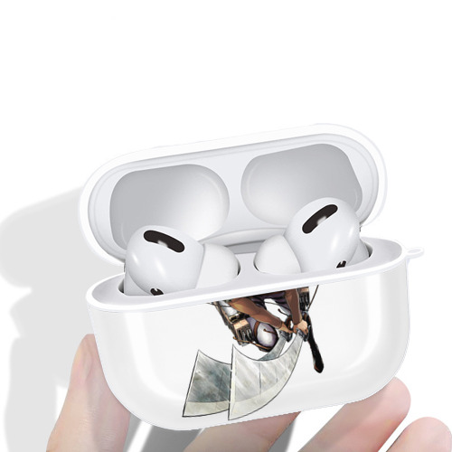進撃の巨人 ライナー・ブラウン Attack on Titan Reiner Braun 【AirPods Pro用】ハードシェル保護ケース 耐衝撃・防指紋・カラビナ付き商品仕様