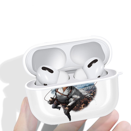 進撃の巨人 ベルトルト・フーバー Attack on Titan Bertholdt Hoover 【AirPods Pro用】ハードシェル保護ケース 耐衝撃・防指紋・カラビナ付き商品仕様