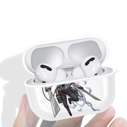 進撃の巨人 ベルトルト・フーバー Attack on Titan Bertholdt Hoover 【AirPods Pro用】ハードシェル保護ケース 耐衝撃・防指紋・カラビナ付き商品仕様