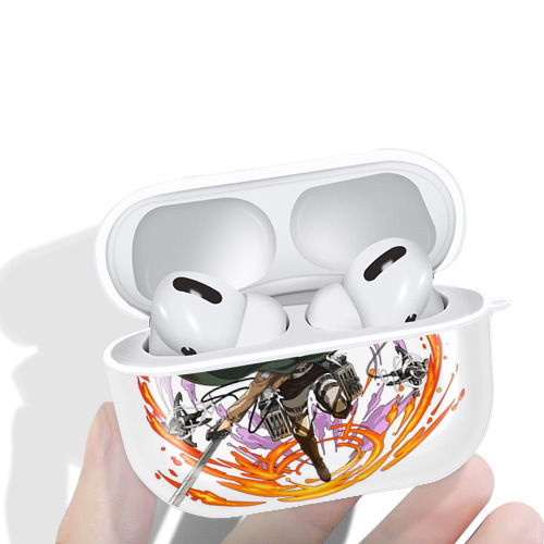 進撃の巨人 ジャン・キルシュタイン Attack on Titan Jean Kirstein 【AirPods Pro用】ハードシェル保護ケース 耐衝撃・防指紋・カラビナ付き商品仕様