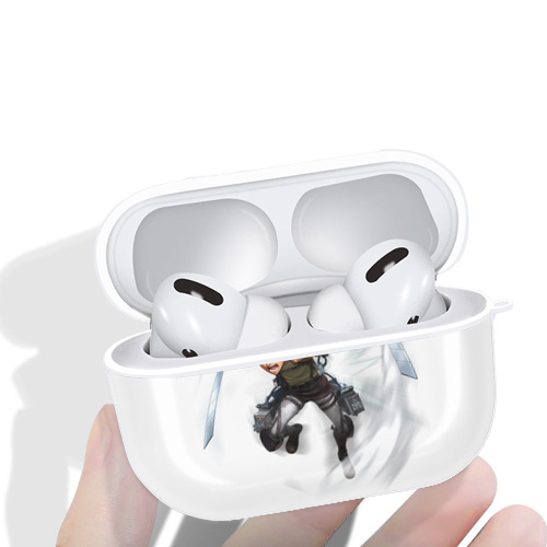 進撃の巨人 コニー·スプリンガー Attack on Titan Connie Springer 【AirPods Pro用】ハードシェル保護ケース 耐衝撃・防指紋・カラビナ付き商品仕様