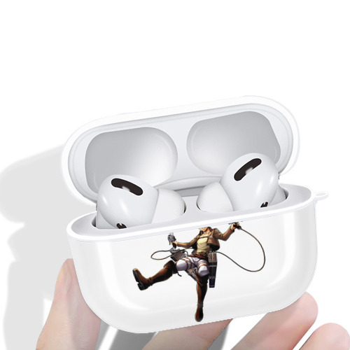 進撃の巨人 コニー·スプリンガー Attack on Titan Connie Springer 【AirPods Pro用】ハードシェル保護ケース 耐衝撃・防指紋・カラビナ付き商品仕様