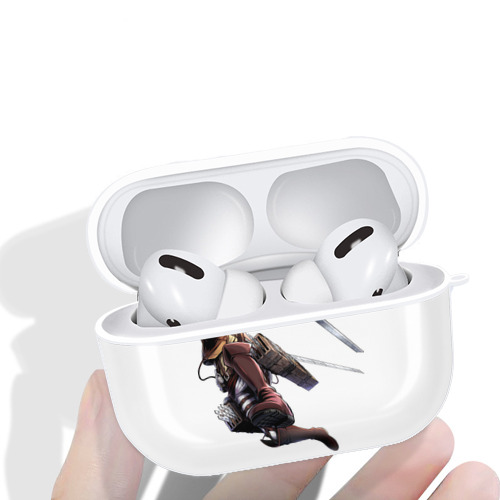 進撃の巨人 コニー·スプリンガー Attack on Titan Connie Springer 【AirPods Pro用】ハードシェル保護ケース 耐衝撃・防指紋・カラビナ付き商品仕様