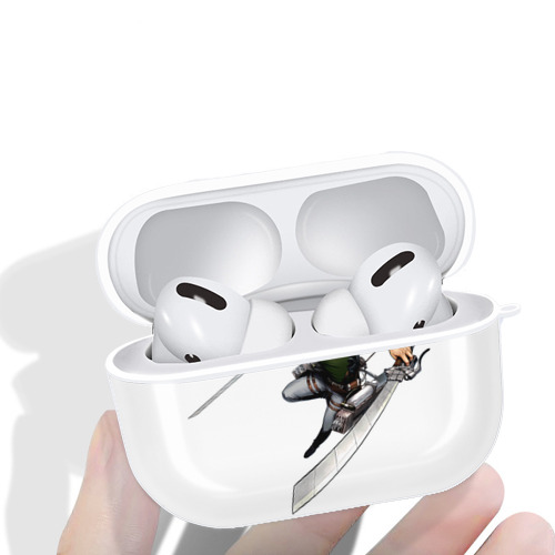 進撃の巨人 コニー·スプリンガー Attack on Titan Connie Springer 【AirPods Pro用】ハードシェル保護ケース 耐衝撃・防指紋・カラビナ付き商品仕様
