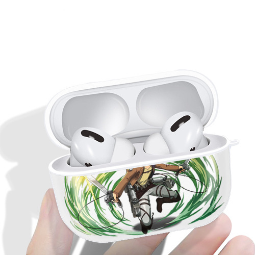進撃の巨人 コニー·スプリンガー Attack on Titan Connie Springer 【AirPods Pro用】ハードシェル保護ケース 耐衝撃・防指紋・カラビナ付き商品仕様
