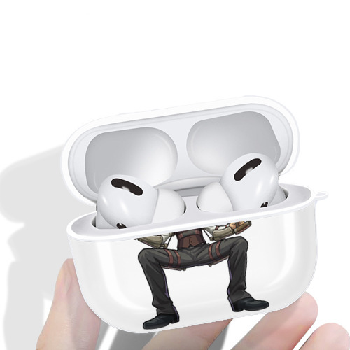 進撃の巨人 ケニー·アッカーマン Attack on Titan Kenny Ackerman 【AirPods Pro用】ハードシェル保護ケース 耐衝撃・防指紋・カラビナ付き商品仕様