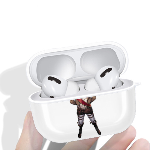 進撃の巨人 ドット·ピクシス Attack on Titan Dot Pixis 【AirPods Pro用】ハードシェル保護ケース 耐衝撃・防指紋・カラビナ付き商品仕様