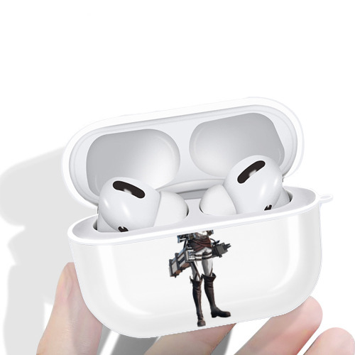 進撃の巨人 ドット·ピクシス Attack on Titan Dot Pixis 【AirPods Pro用】ハードシェル保護ケース 耐衝撃・防指紋・カラビナ付き商品仕様