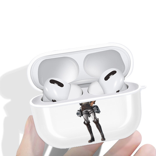 進撃の巨人 ハンネス Attack on Titan Hannes 【AirPods Pro用】ハードシェル保護ケース 耐衝撃・防指紋・カラビナ付き商品仕様