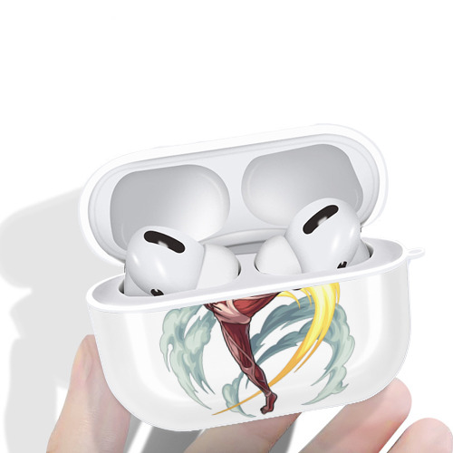 進撃の巨人 Attack on Titan 【AirPods Pro用】ハードシェル保護ケース 耐衝撃・防指紋・カラビナ付き商品仕様