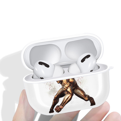 進撃の巨人 Attack on Titan 【AirPods Pro用】ハードシェル保護ケース 耐衝撃・防指紋・カラビナ付き商品仕様