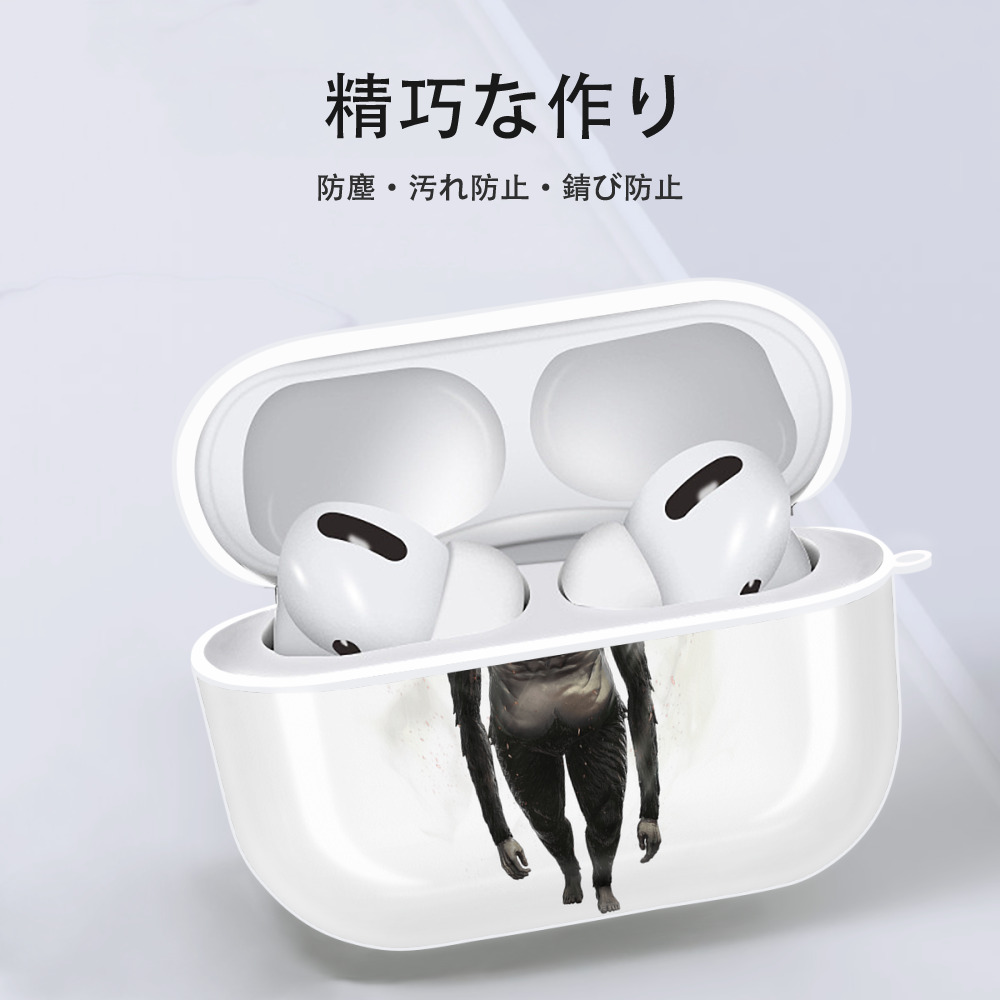 進撃の巨人 Attack on Titan 【AirPods Pro用】ハードシェル保護ケース 耐衝撃・防指紋・カラビナ付き商品仕様