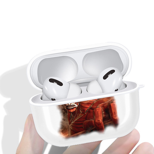 進撃の巨人 Attack on Titan 【AirPods Pro用】ハードシェル保護ケース 耐衝撃・防指紋・カラビナ付き商品仕様