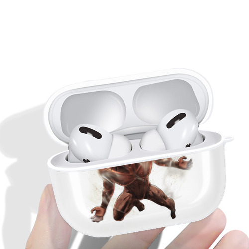 進撃の巨人 Attack on Titan 【AirPods Pro用】ハードシェル保護ケース 耐衝撃・防指紋・カラビナ付き商品仕様