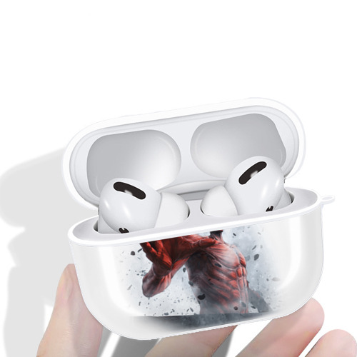 進撃の巨人 Attack on Titan 【AirPods Pro用】ハードシェル保護ケース 耐衝撃・防指紋・カラビナ付き商品仕様