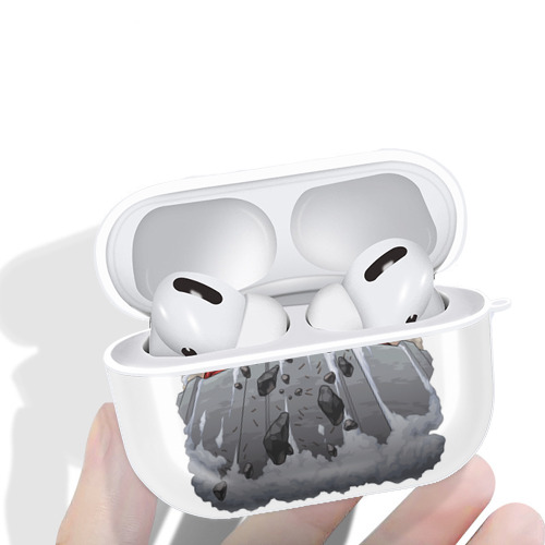 進撃の巨人 Attack on Titan 【AirPods Pro用】ハードシェル保護ケース 耐衝撃・防指紋・カラビナ付き商品仕様