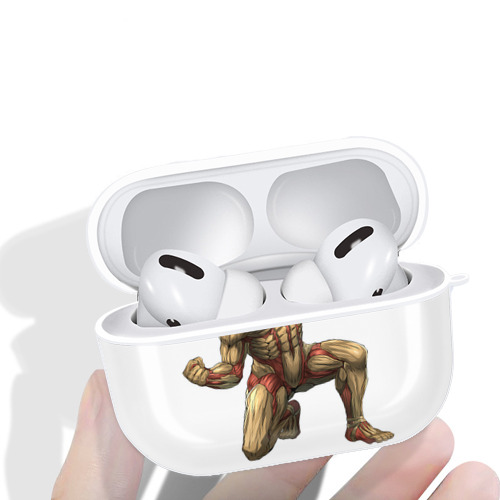 進撃の巨人 Attack on Titan 【AirPods Pro用】ハードシェル保護ケース 耐衝撃・防指紋・カラビナ付き商品仕様