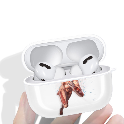 進撃の巨人 Attack on Titan 【AirPods Pro用】ハードシェル保護ケース 耐衝撃・防指紋・カラビナ付き商品仕様