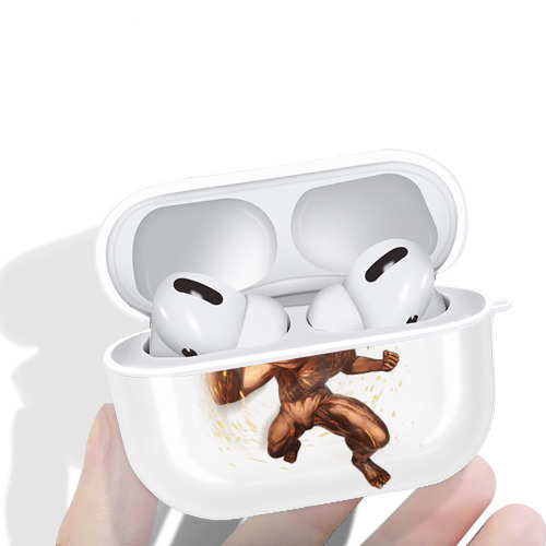 進撃の巨人 Attack on Titan 【AirPods Pro用】ハードシェル保護ケース 耐衝撃・防指紋・カラビナ付き商品仕様