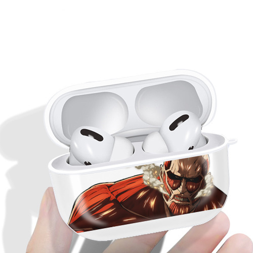 進撃の巨人 Attack on Titan 【AirPods Pro用】ハードシェル保護ケース 耐衝撃・防指紋・カラビナ付き商品仕様