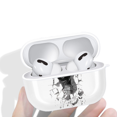 進撃の巨人 Attack on Titan 【AirPods Pro用】ハードシェル保護ケース 耐衝撃・防指紋・カラビナ付き商品仕様