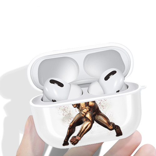 進撃の巨人 Attack on Titan 【AirPods Pro用】ハードシェル保護ケース 耐衝撃・防指紋・カラビナ付き商品仕様
