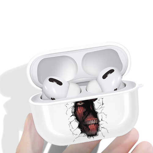 進撃の巨人 Attack on Titan 【AirPods Pro用】ハードシェル保護ケース 耐衝撃・防指紋・カラビナ付き商品仕様