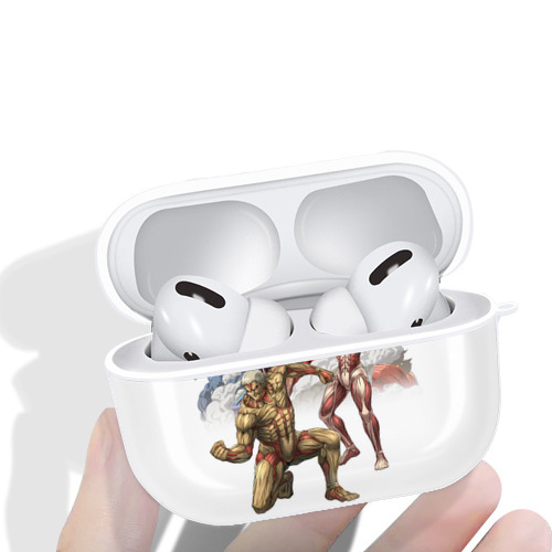 進撃の巨人 Attack on Titan 【AirPods Pro用】ハードシェル保護ケース 耐衝撃・防指紋・カラビナ付き商品仕様