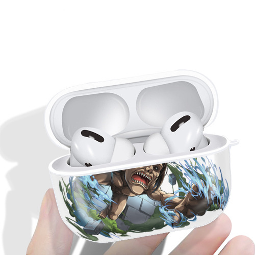 進撃の巨人 Attack on Titan 【AirPods Pro用】ハードシェル保護ケース 耐衝撃・防指紋・カラビナ付き商品仕様